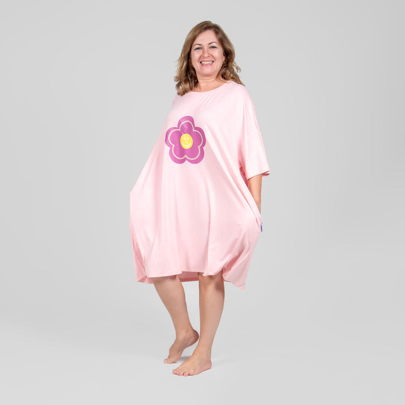 Camisola Flor Rosa